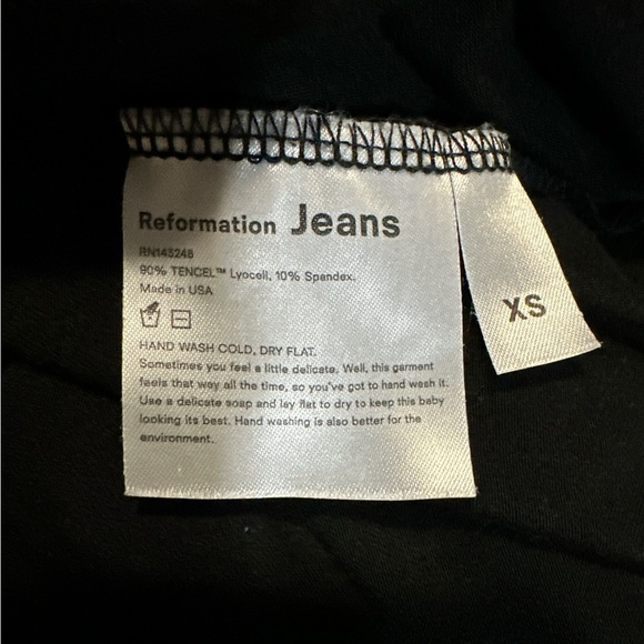 Reformation Black Sleeveless Scoop Neck Midi Sundress - Picture 10 of 10